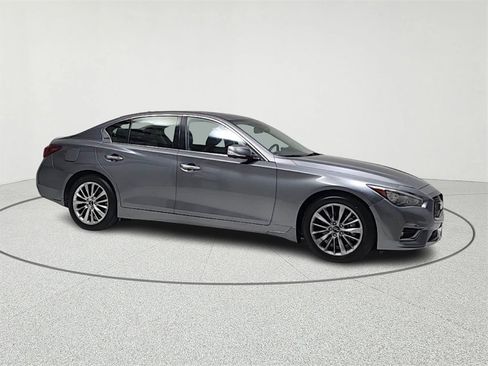 Used 2021 INFINITI Q50 Luxe w/ Seat & Sound Package image 8