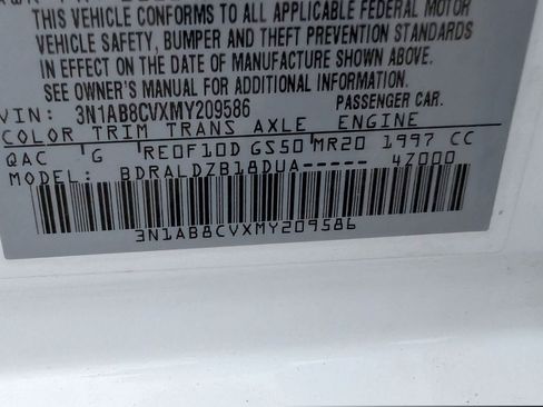 Used 2021 Nissan Sentra SV w/ Trunk Package FWD image 28