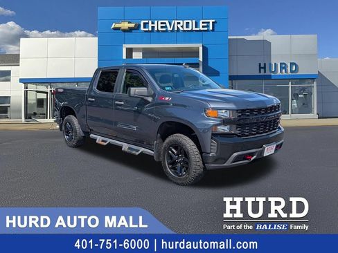 Used 2021 Chevrolet Silverado 1500 Custom Trail Boss w/ Safety Confidence Package AWD/4WD image 1