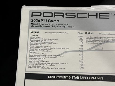 New 2026 Porsche 911 Carrera image 60