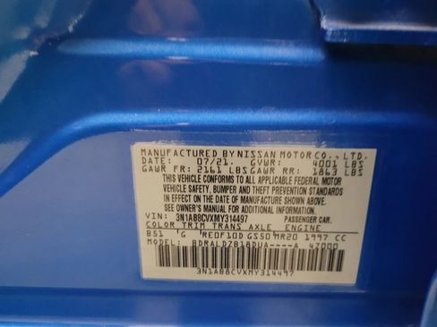 Used 2021 Nissan Sentra SV FWD image 33