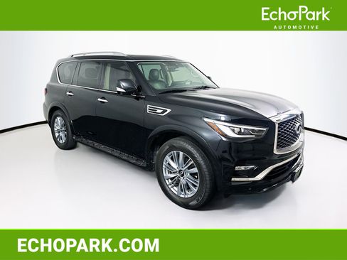 Used 2023 INFINITI QX80 Luxe w/ Cargo Package AWD/4WD image 1