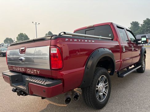 Used 2015 Ford F350 Platinum w/ Snow Plow Prep Package AWD/4WD image 6