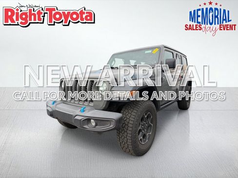 Used 2022 Jeep Wrangler Unlimited Rubicon 4xe w/ Cold Weather Group AWD/4WD image 1