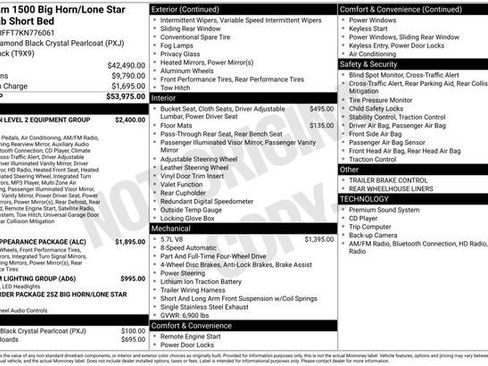 Used 2019 RAM 1500 Big Horn image 42