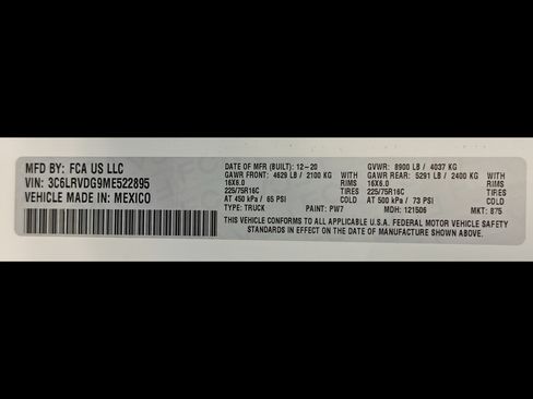 Used 2021 RAM ProMaster 2500 FWD image 45