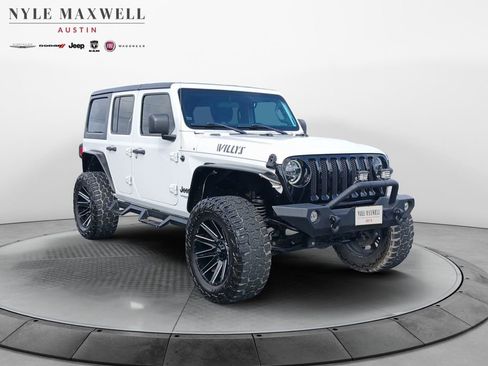 Used 2021 Jeep Wrangler Unlimited Sport AWD/4WD image 2
