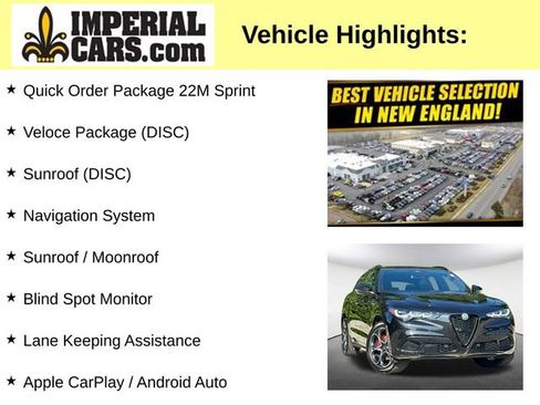 Used 2025 Alfa Romeo Stelvio Sprint w/ Veloce Package AWD/4WD image 8