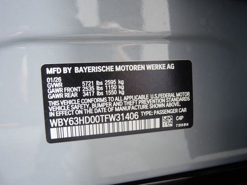 New 2026 BMW i4 eDrive40 w/ M Sport Package RWD image 27