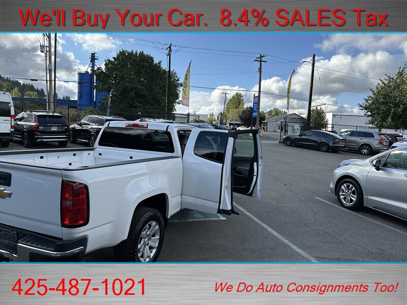 Used 2016 Chevrolet Colorado W/T w/ WT Convenience Package RWD image 8