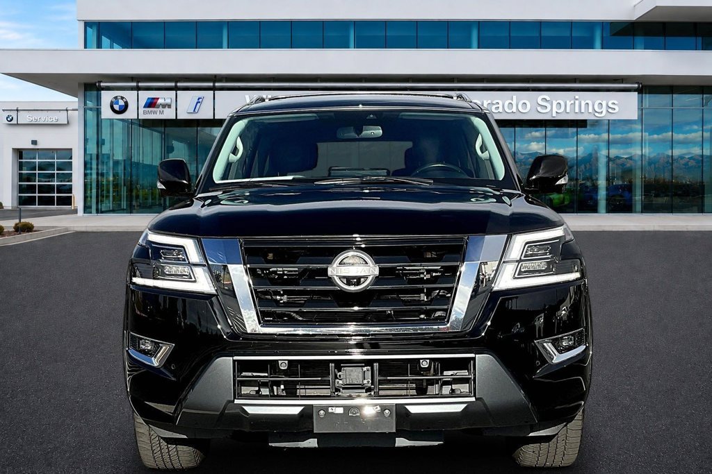 Used 2021 Nissan Armada SL w/ Captain's Chairs Package AWD/4WD image 2