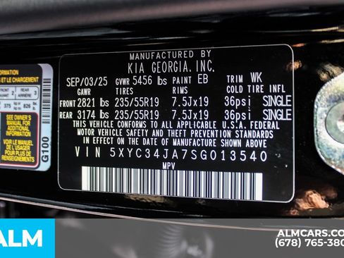 Used 2025 Kia EV6 Light w/ Light LR Technology Package RWD image 40