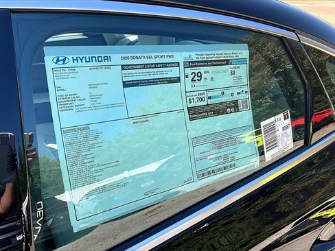 New 2026 Hyundai Sonata SEL image 14