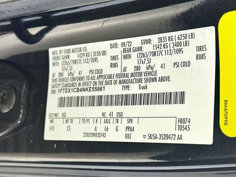 Used 2022 Ford F150 XL w/ Equipment Group 101A High RWD image 28