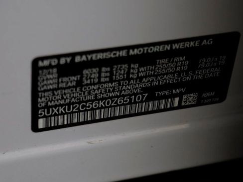 Used 2019 BMW X6 xDrive35i w/ Premium Package image 23