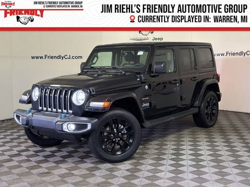 Used 2023 Jeep Wrangler Unlimited Sahara w/ Cold Weather Group image 1