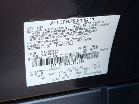 Used 2014 Ford Taurus SEL w/ Equipment Group 201A image 31