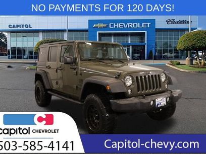 Used 2015 Jeep Wrangler Unlimited Sport w/ Quick Order Package 24S