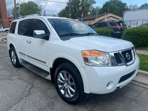 Used 2011 Nissan Armada Platinum w/ 2nd Row Captain Seat Pkg AWD/4WD image 2