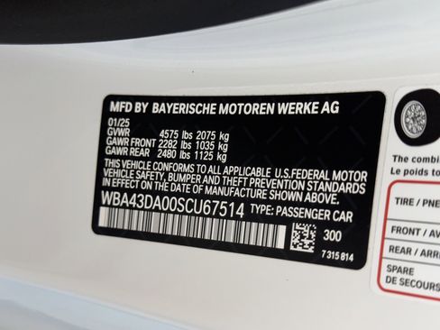 Certified 2025 BMW 430i Coupe w/ Convenience Package image 34