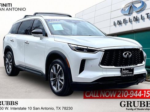 Used 2023 INFINITI QX60 Luxe w/ Cargo Package FWD image 1