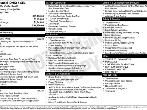 New 2025 Hyundai Ioniq 6 SEL image 30