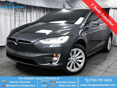 Used 2020 Tesla Model X Long Range AWD/4WD image 1