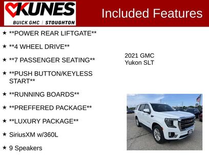 Used 2021 GMC Yukon SLT w/ SLT Premium Package
