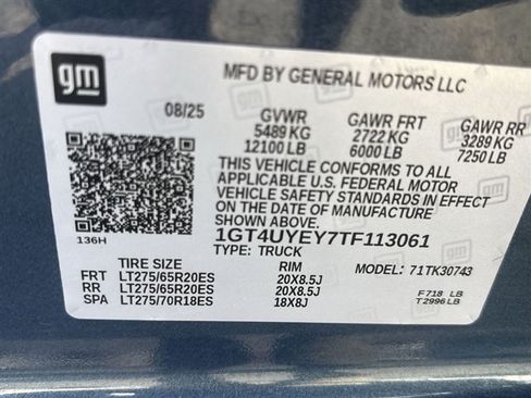 Certified 2026 GMC Sierra 3500 Denali Ultimate AWD/4WD image 35
