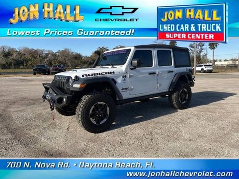 Used 2018 Jeep Wrangler Unlimited Rubicon w/ LED Lighting Group image 2