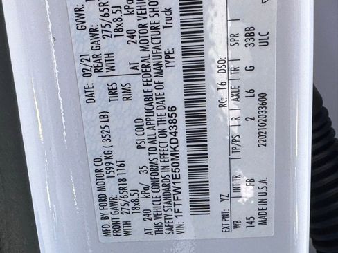 Used 2021 Ford F150 XLT w/ Equipment Group 302A High image 53