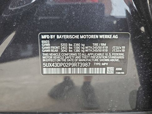 Used 2023 BMW X3 sDrive30i w/ Premium Package RWD image 37