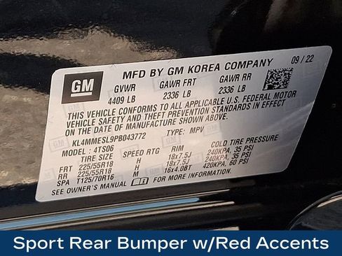 Used 2023 Buick Encore GX Select w/ Sport Touring Package AWD/4WD image 30