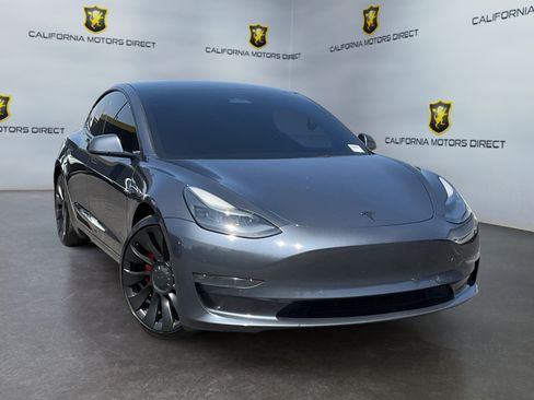 Used 2022 Tesla Model 3 Performance AWD/4WD image 3