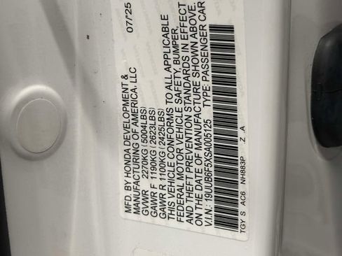 Certified 2025 Acura TLX SH-AWD w/ A-SPEC Pkg image 17