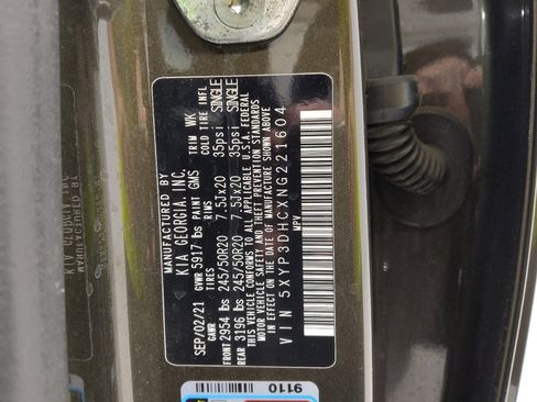 Used 2022 Kia Telluride EX w/ EX Premium Package AWD/4WD image 33