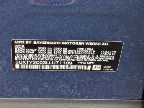 Used 2020 BMW X3 sDrive30i w/ Premium Package image 41