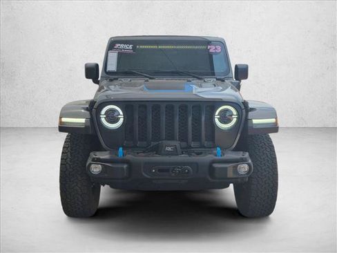 Used 2023 Jeep Wrangler Unlimited Rubicon 4xe w/ Steel Bumper Group AWD/4WD image 2