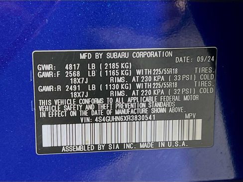 Used 2024 Subaru Crosstrek 2.5i Limited image 33