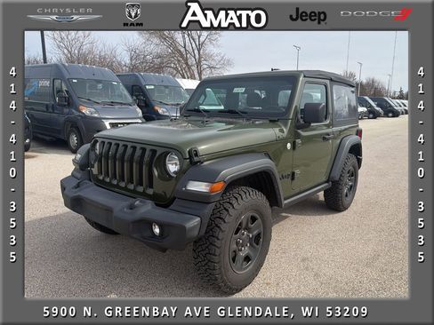 Used 2021 Jeep Wrangler Sport image 1