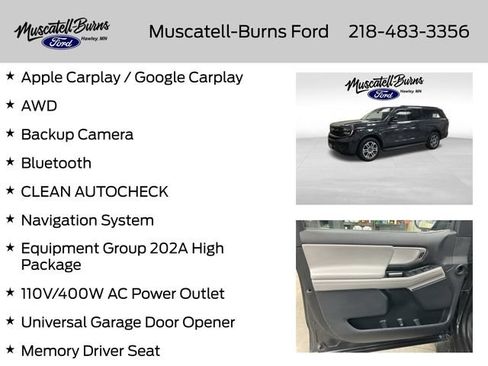 Certified 2025 Ford Expedition Max Active AWD/4WD image 7