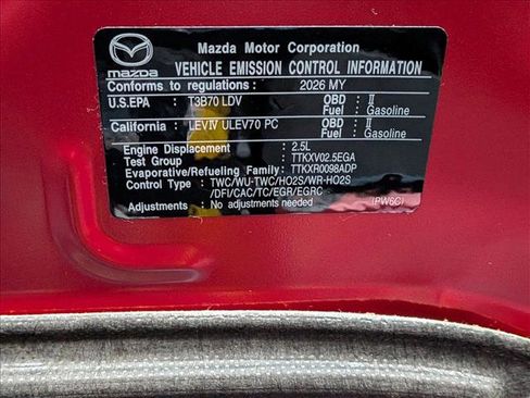 New 2026 MAZDA MAZDA3 2.5 Turbo Sedan w/Premium Plus AWD/4WD image 18