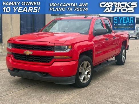 Used 2018 Chevrolet Silverado 1500 Custom w/ Custom Convenience Package RWD image 1