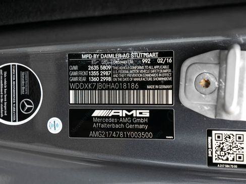 Used 2017 Mercedes-Benz S 63 AMG 4MATIC Cabriolet image 23