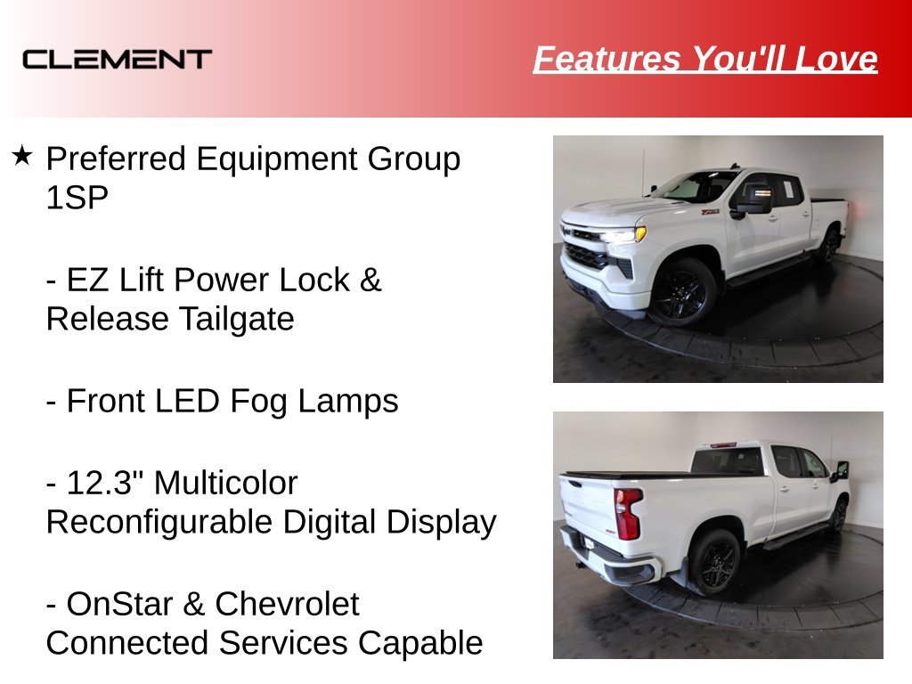 Used 2024 Chevrolet Silverado 1500 RST w/ Z71 Off-Road Package AWD/4WD image 47
