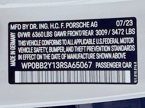 Certified 2024 Porsche Taycan 4S image 38