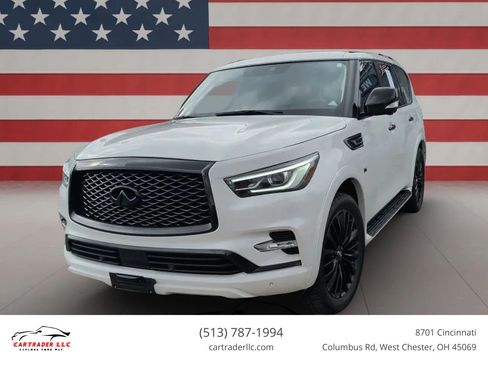 Used 2019 INFINITI QX80 Luxe w/ 22" Wheel Package AWD/4WD image 1