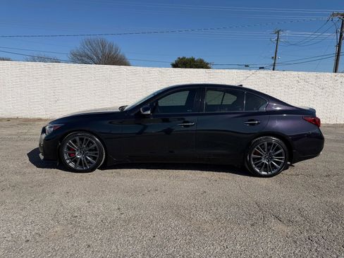 Used 2023 INFINITI Q50 Red Sport 400 w/ Black Opal Edition image 3