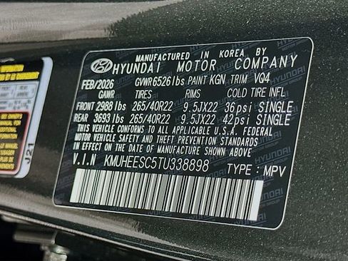 New 2026 Genesis GV80 3.5T Prestige AWD/4WD image 24