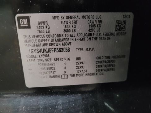 Used 2015 Cadillac Escalade ESV Platinum AWD/4WD image 33